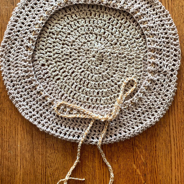 Handmade crochet african djembe drum hat / cover to keep drum head warm