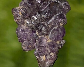 Purple Fluorite, Minggang Mine, Henan Province, China.