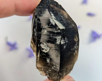 Montana Smoky Quartz Crystal Old Stock Specimen, found in the USA