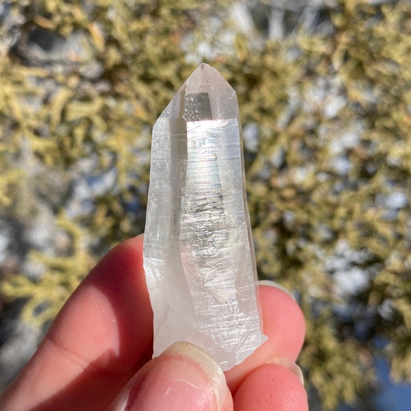 Washington clear quartz crystal, found at Green Ridge Claim, WA, USA