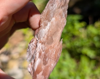Pink Satin Spar Selenite, Cochise County, Arizona
