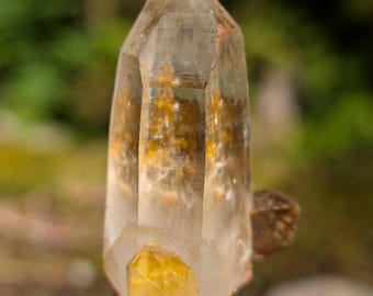 Washington Crystal, Iron Coated Unaltered, found at Green Ridge Claim, WA, USA