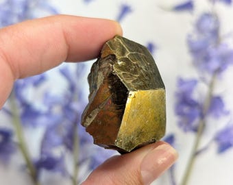 Washington Iridescent Pyrite Crystal, Spruce Ridge, King County, WA, USA