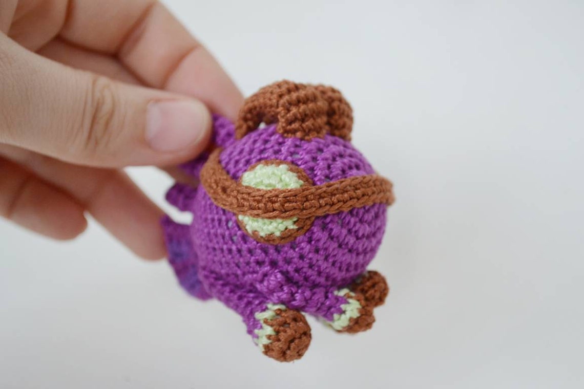 Murloc Illidan crochet Amigurumi Murloc baby toy World of | Etsy