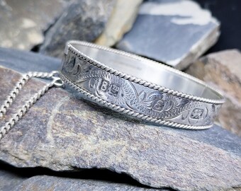 ゆうEXTRA VAGANZA ➖70's Vintage Bangle Vintage Sterling SILVER BANGLE Bracelet - C 1979 - 24.5g - Etsy