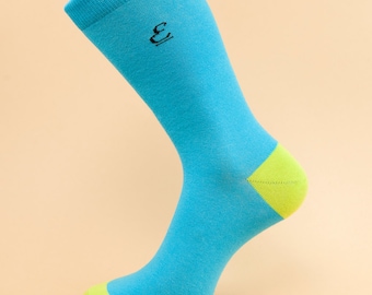 Socks| Mens Socks| Groomsmens socks| Colorful Socks| Wedding Socks| Cool Socks|Funny Socks| Dress socks| Blue Socks|Free shipping