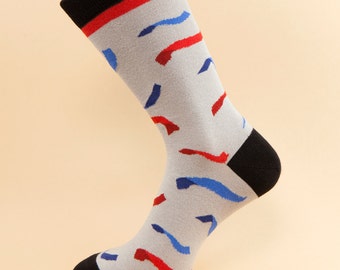 Socken| Herrensocken | Bunte Socken | Einzigartige Socken | Elegante Socken | Coole Socken | Kleidersocken|Kostenloser Versand