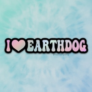 I love earthdog sticker, Rat catcher scent work, Gift for dog trainer, terrier, dachshund, obedience, dog sports decal, earthdog decal,