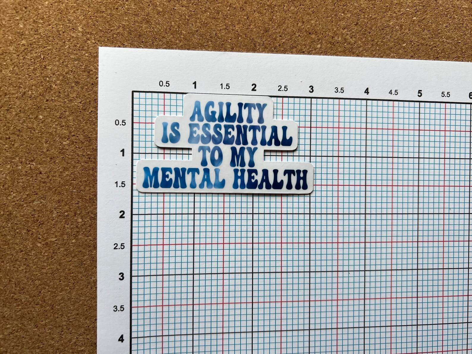 Dog Agility Mental Health Sticker, Gift for Agility Handler, for ...