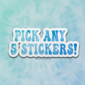Vinyl Sticker Pack, Lot of 5 Stickers, Dog Sports Stickers, Pick Your Own Stickers, Dog Training Stickers, Agility, Obedience, Nosework