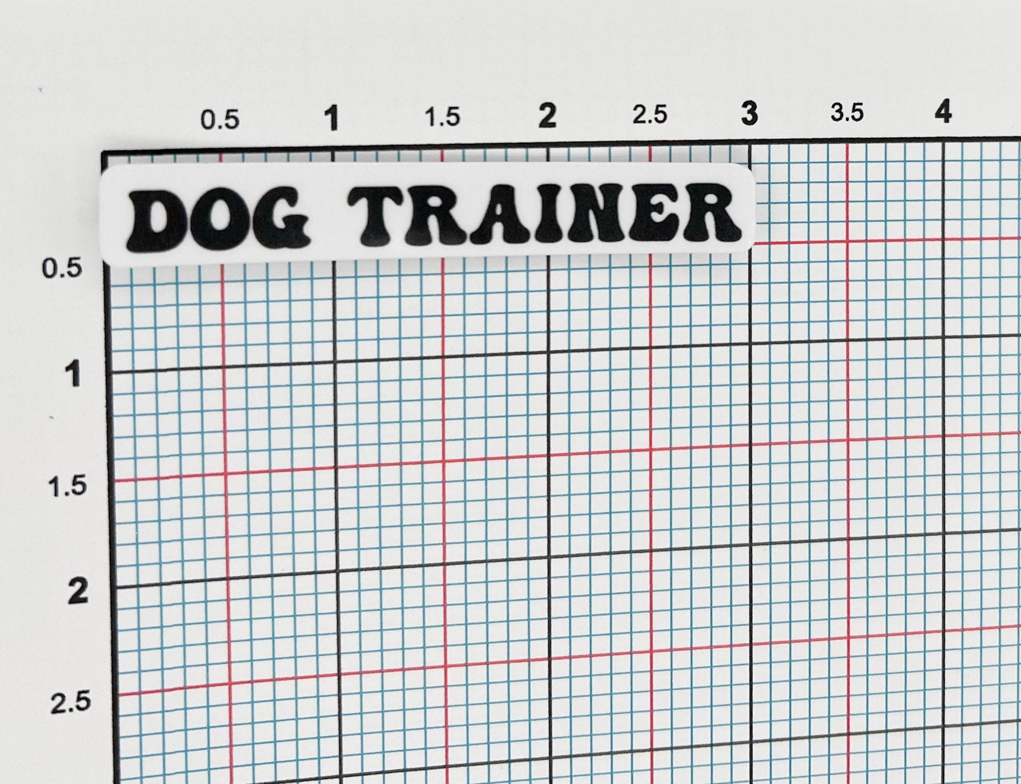 Trauner Sticker Dog Trainer Sticker, Positive Reinforcement Decal, Balanced Training ...