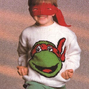 Vintage Ninja Turtle Sewing Pattern - Etsy