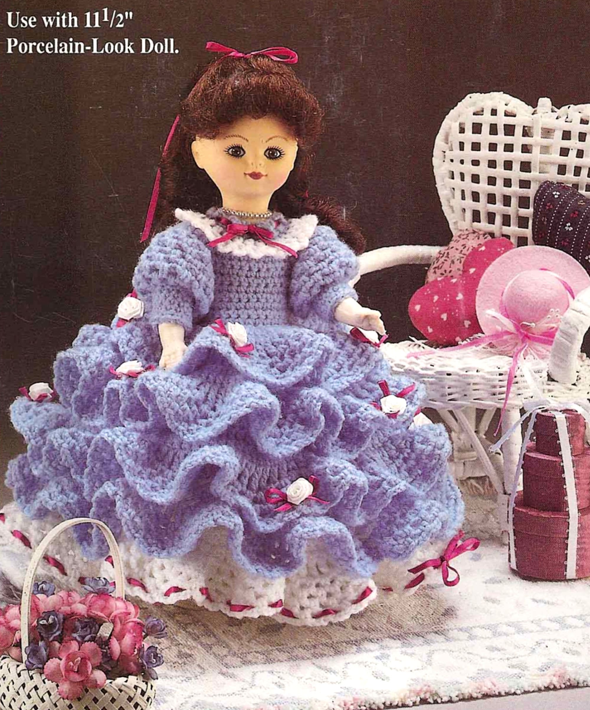 Nearly Free PDF Crochet Pattern 242~Doll's Clothes~DK or 4ply~11.5in dolls Nearly Free PDF Crochet Pattern 242~Doll's Clothes~DK or 4ply~11.5in dolls