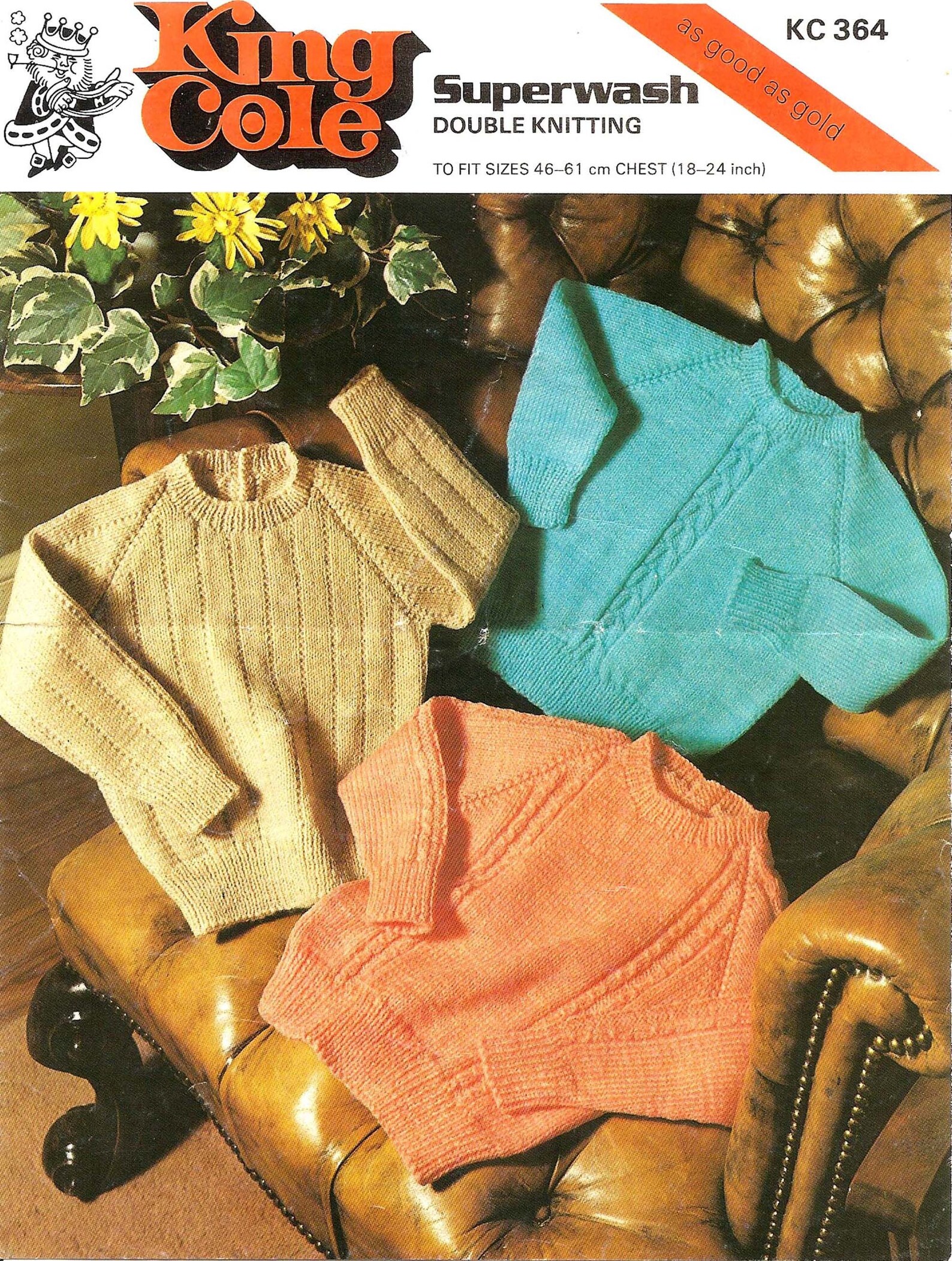 Original Vintage King Cole Knitting PatternToddler Etsy