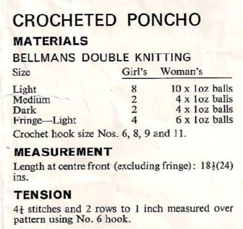 PDF Knitting and Crochet Pattern 1248ponchos for Women and Girlsdk Etsy