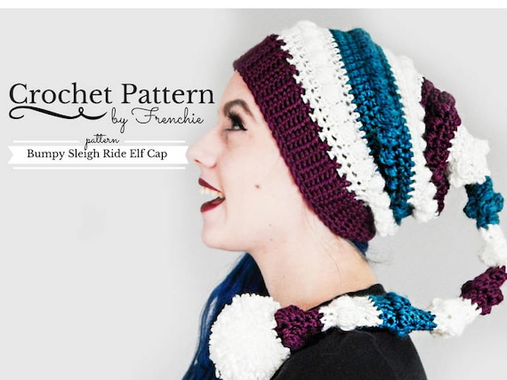Elf Stocking Cap Crochet Pattern 