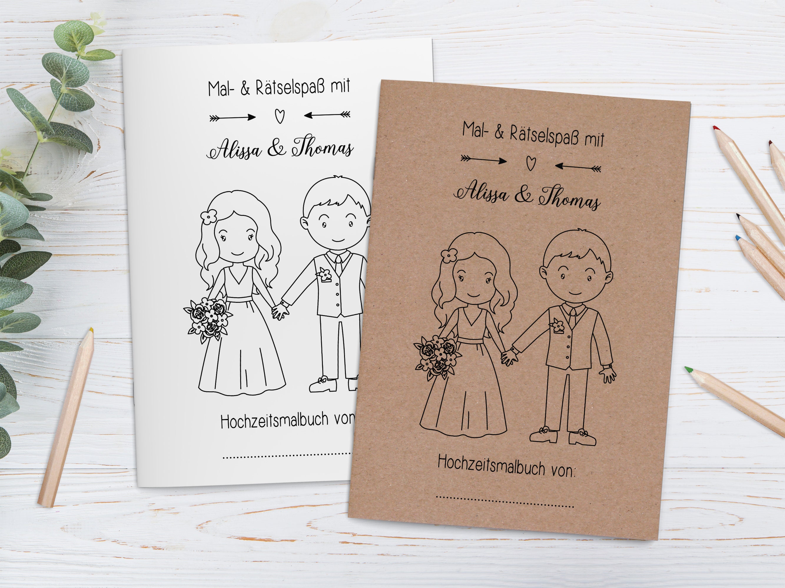 Download Personalized Coloring Books For Kids In Set Hostgift Wedding Etsy