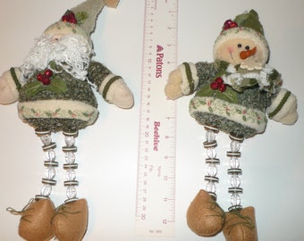 2 belles décorations de Noël
