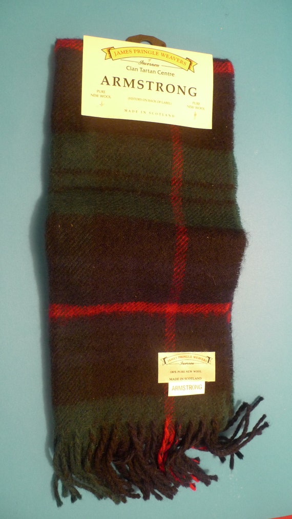 Authentique foulard d'Écosse en laine,  Authentic… - image 6