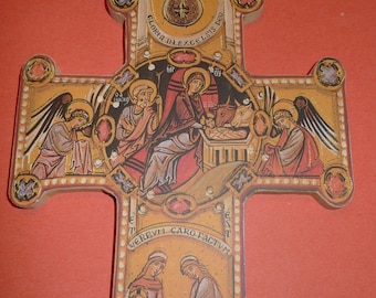Croix en bois léger, light wooden cross