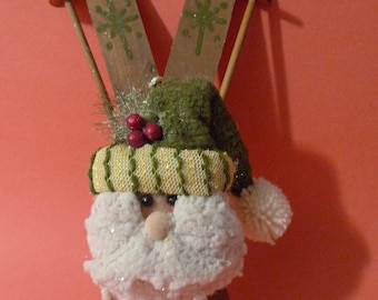 père noël et ski de fond