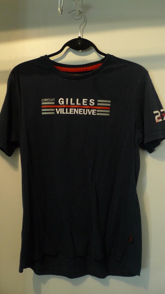 T-shirt  Circuit Gilles Villeneuve petit médium