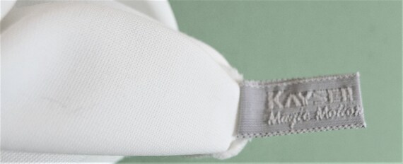 Superb pair of KAYSER long white/ivory nylon glov… - image 5