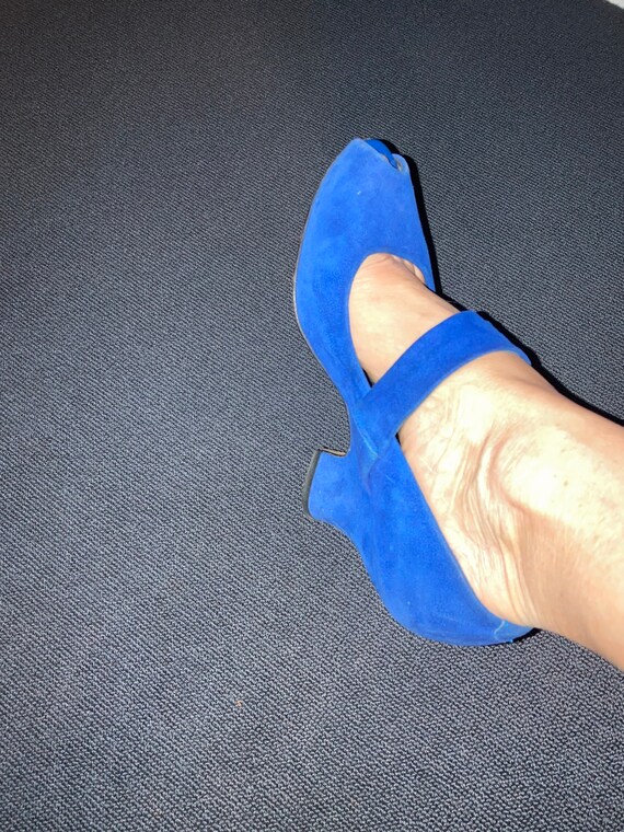 My Blue Suede Shoes