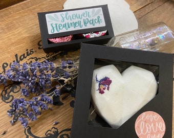 Valentines Duo - Bath Bomb & Shower Steamer Pack