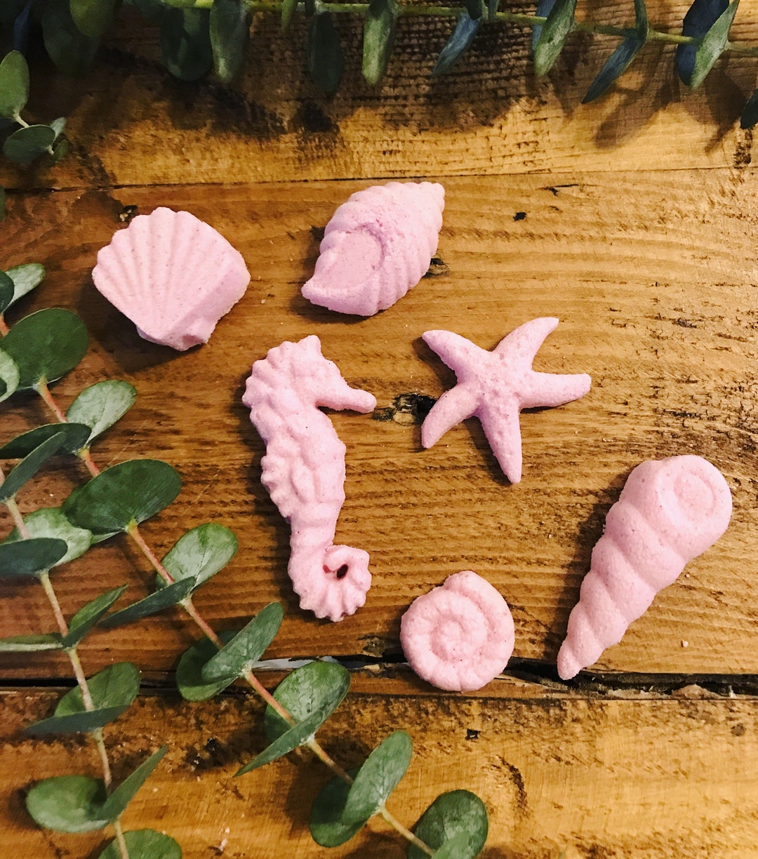 Mini Sea Themed Bath Bombs - Etsy