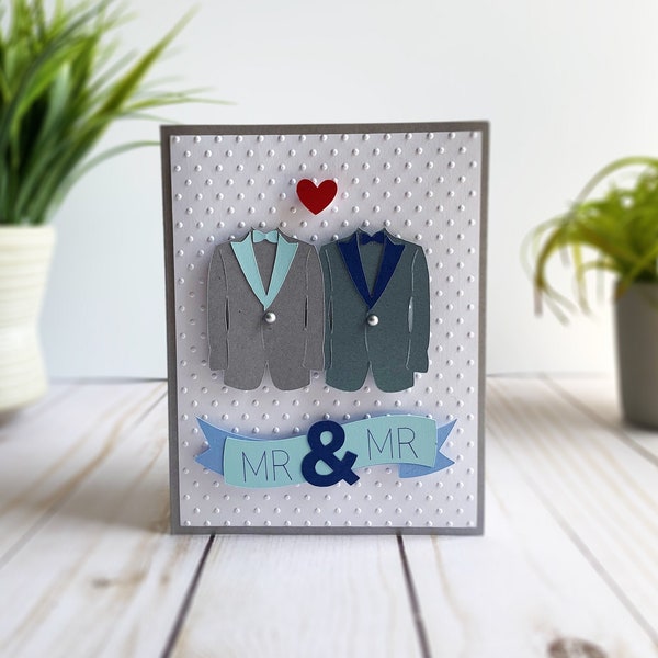 Mr. & Mr. Gay Wedding Card