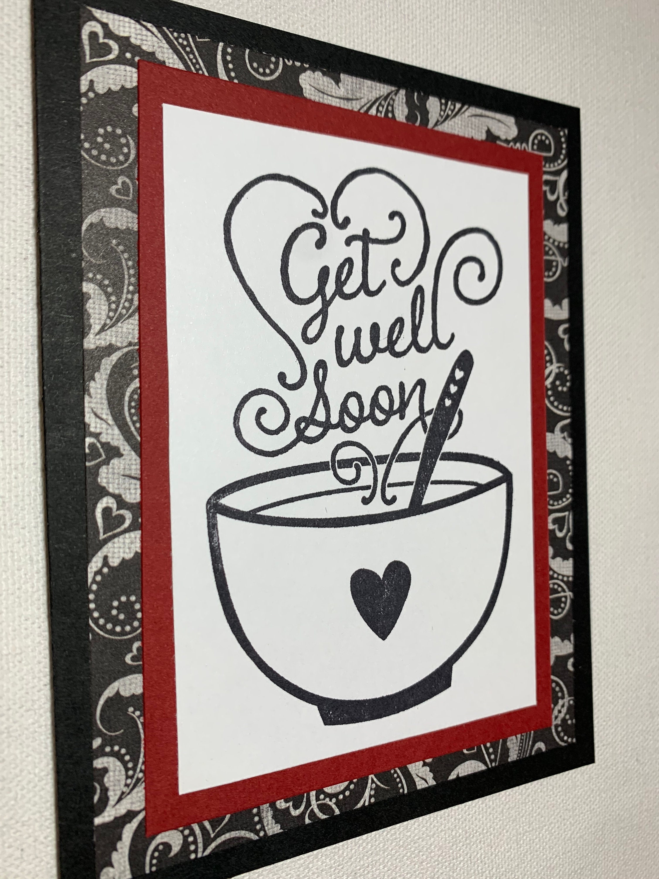 Get Well Soon Soup Card | Etsy