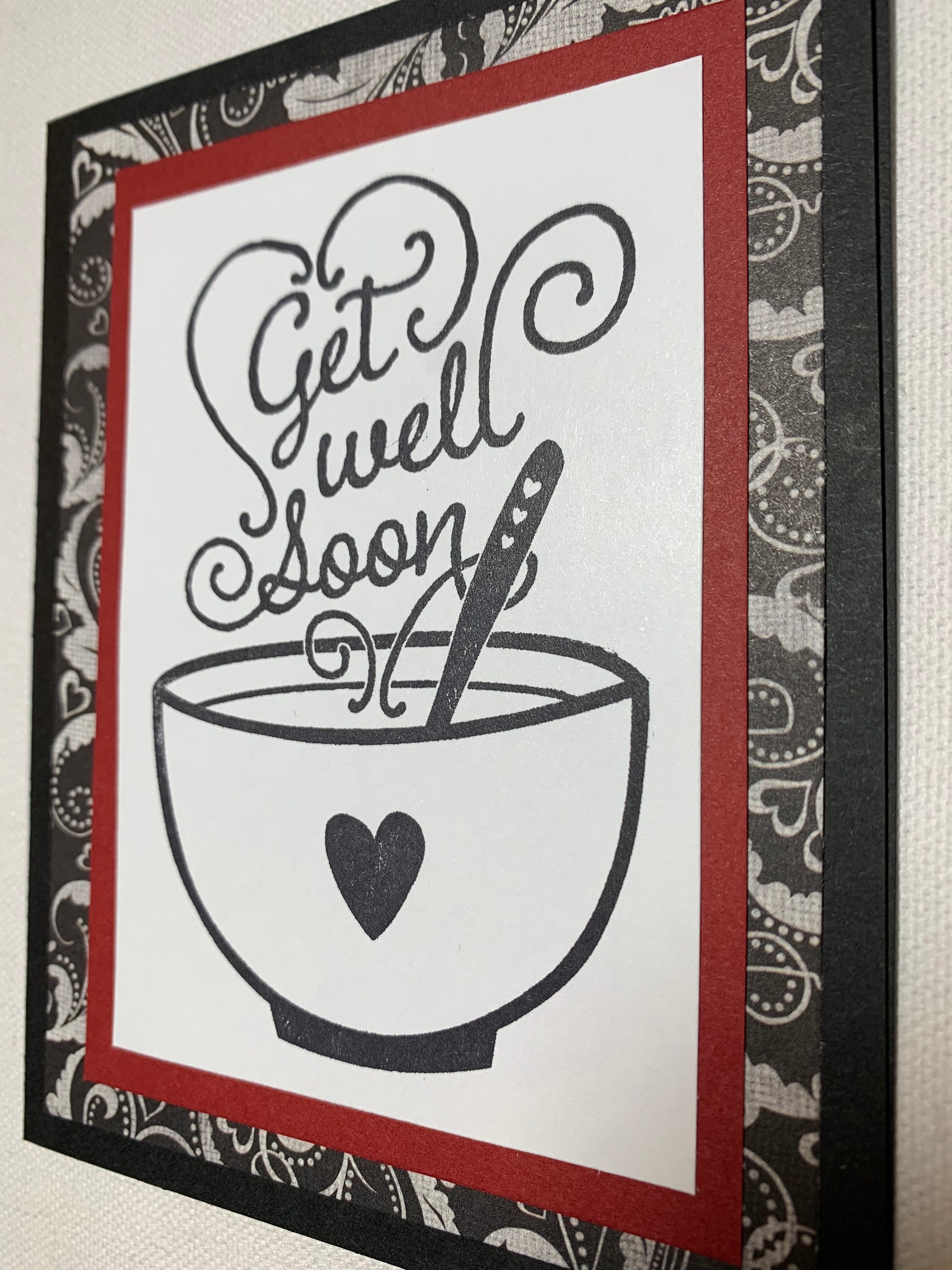 Get Well Soon Soup Card | Etsy