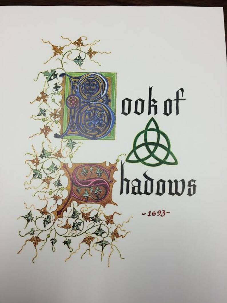 Charmed Book of Shadows Replica, Download the Charmed book of Shadows!! image 2