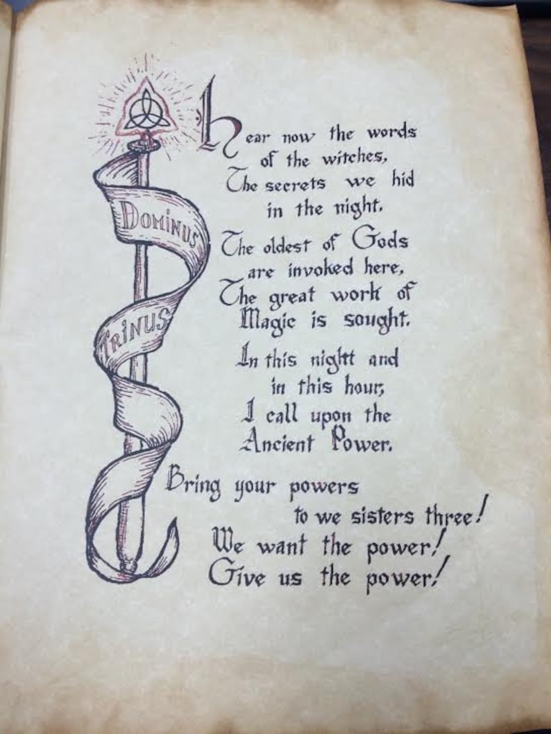 Charmed Book of Shadows Replica, Download the Charmed book of Shadows!! image 4