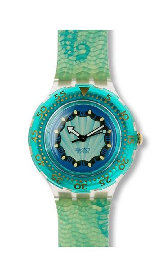 Swatch Sea Horse SDK119,swatch Scuba divers watch