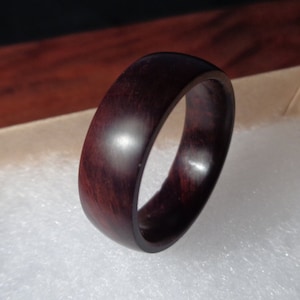 Wood Fall Gifts - Wood ring - Wooden ring - Black Walnut Ring - Wood wedding ring - Wooden band ring - Mens wood ring - Womens wooden rings