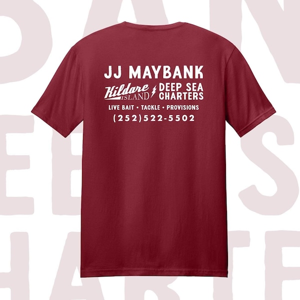 Original Post JJ Maybanks Fishing Charters OBX T-Shirt