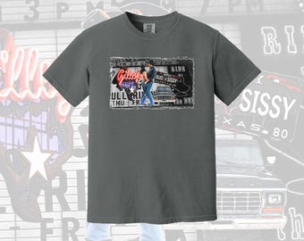Texas Dancing Bud & Sissy Urban Cowboy Pepper Comfort Color T-Shirt