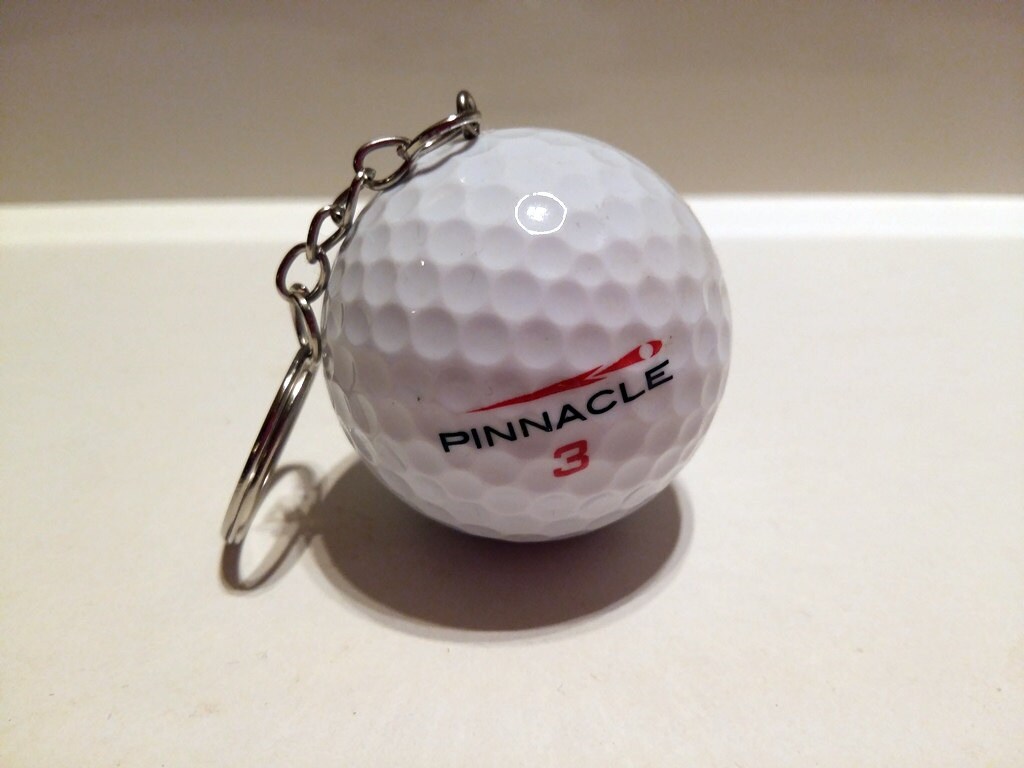 Golf ball key chain 100 hand crafted vintage golf ball. Etsy