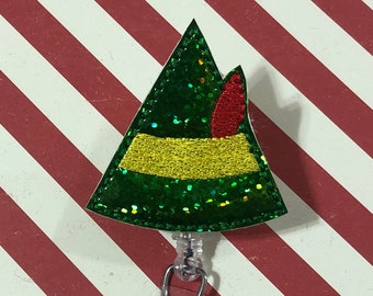Elf Hat Badge Reel