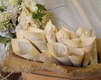 50 Wedding Toss Cones. Rustic wedding cones. wedding send off. flower petal cones.