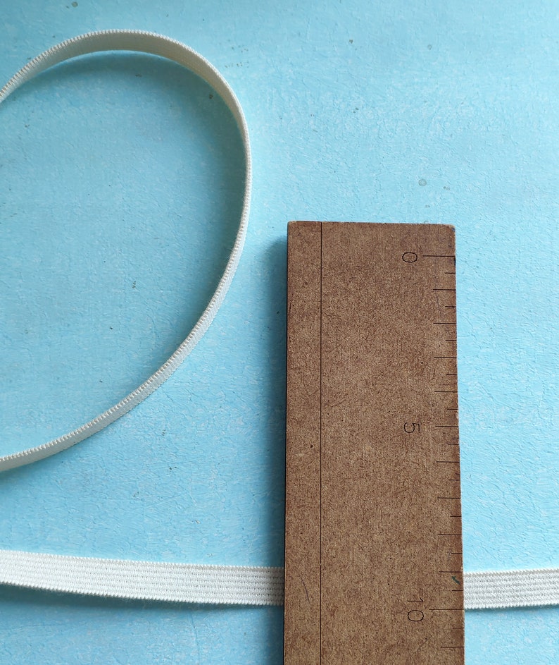 Organic elastic band made of organic cotton and natural rubber Etsy