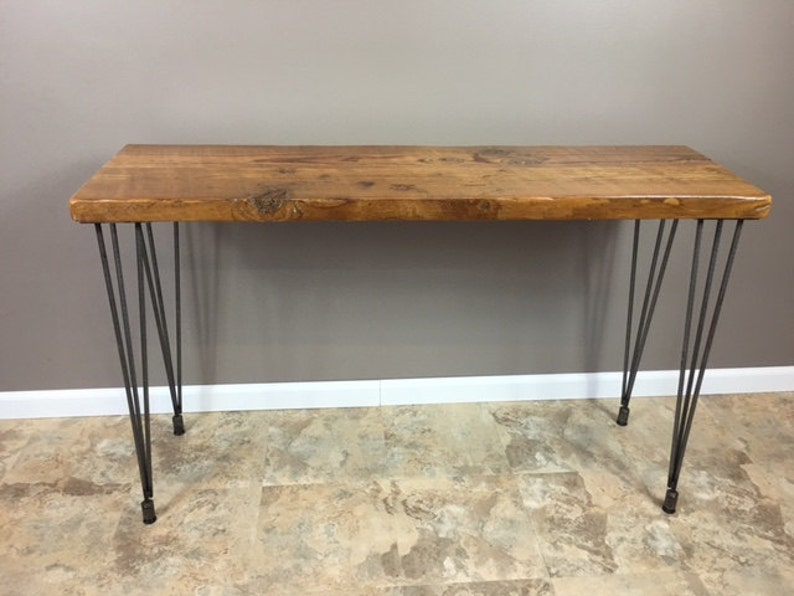 Barn Wood Tablecouch Table 30 Inch High Entry Tablehallway Etsy