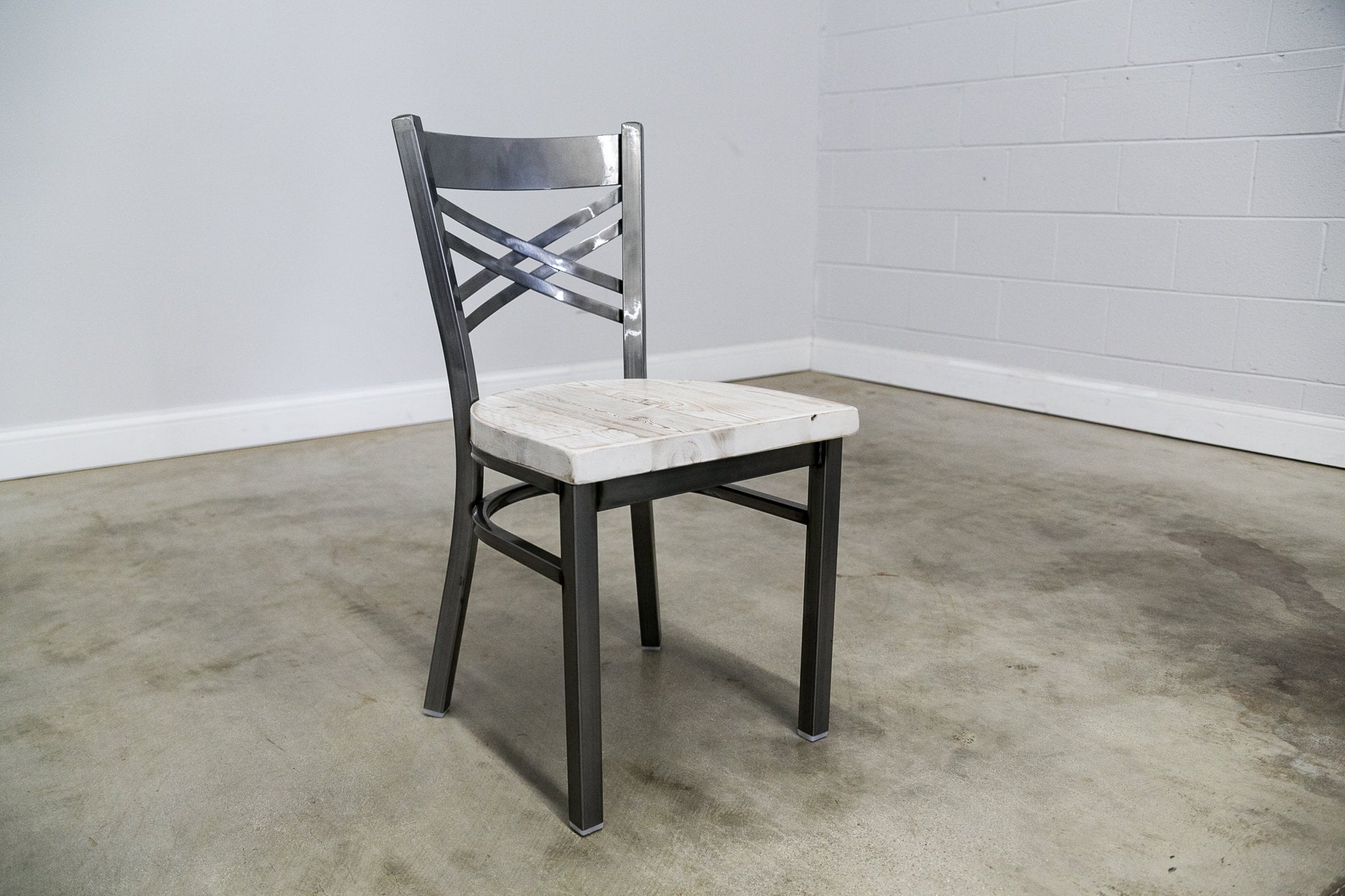 Gunmetal grey dining sale chairs