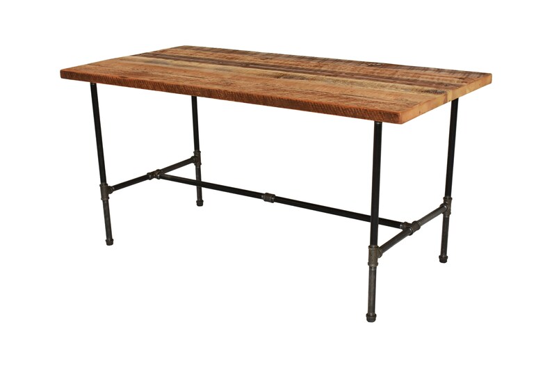 Barn Wood Computer Desk 1.5 Reclaimed Desk Top FAST Etsy