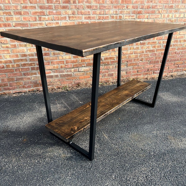 High Top Bar Table Etsy