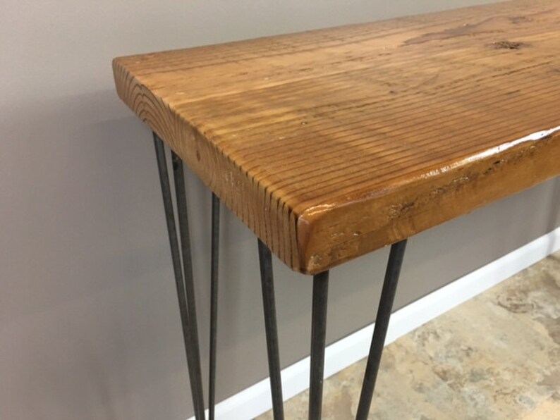 Barn Wood Tablecouch Table 30 Inch High Entry Tablehallway Etsy Canada