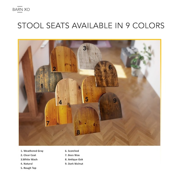 The gray discount barn counter stool