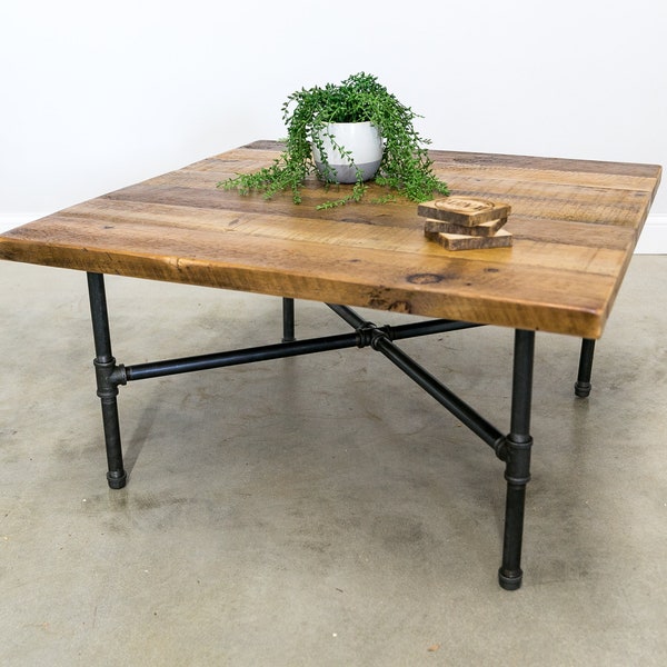 Reclaimed Wood Coffee Table Etsy